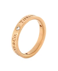Pre-Owned Tiffany & Co Logo Band Ring