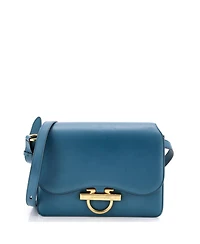 Pre-Owned Salvatore Ferragamo Medium Joanne Shoulder Bag Leather