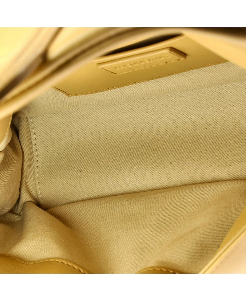 Pre-Owned Jacquemus Le Bambinou Flap Shoulder Bag Padded Leather