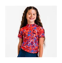 Calypsa Little Girls Surfer Swim Top