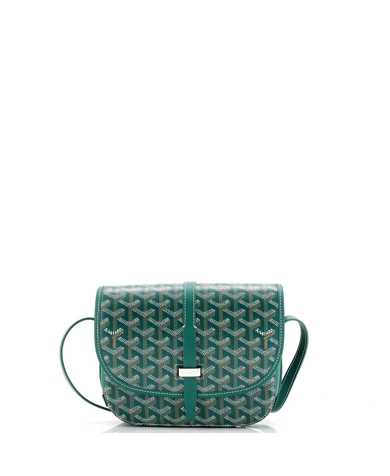 Pre-Owned Goyard Pm Belvedere Ii Messenger Bag Coated Canvas