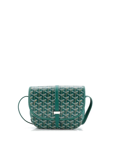 Pre-Owned Goyard Pm Belvedere Ii Messenger Bag Coated Canvas
