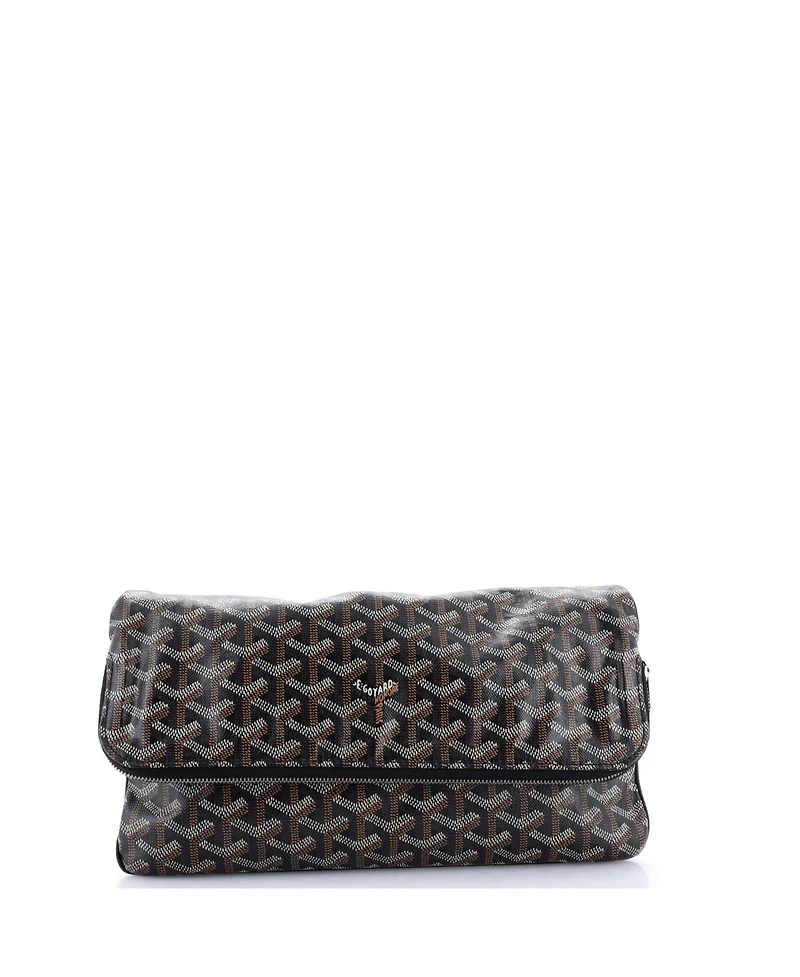 Pre-Owned Goyard Saint Marie Clutch Coated Canvas