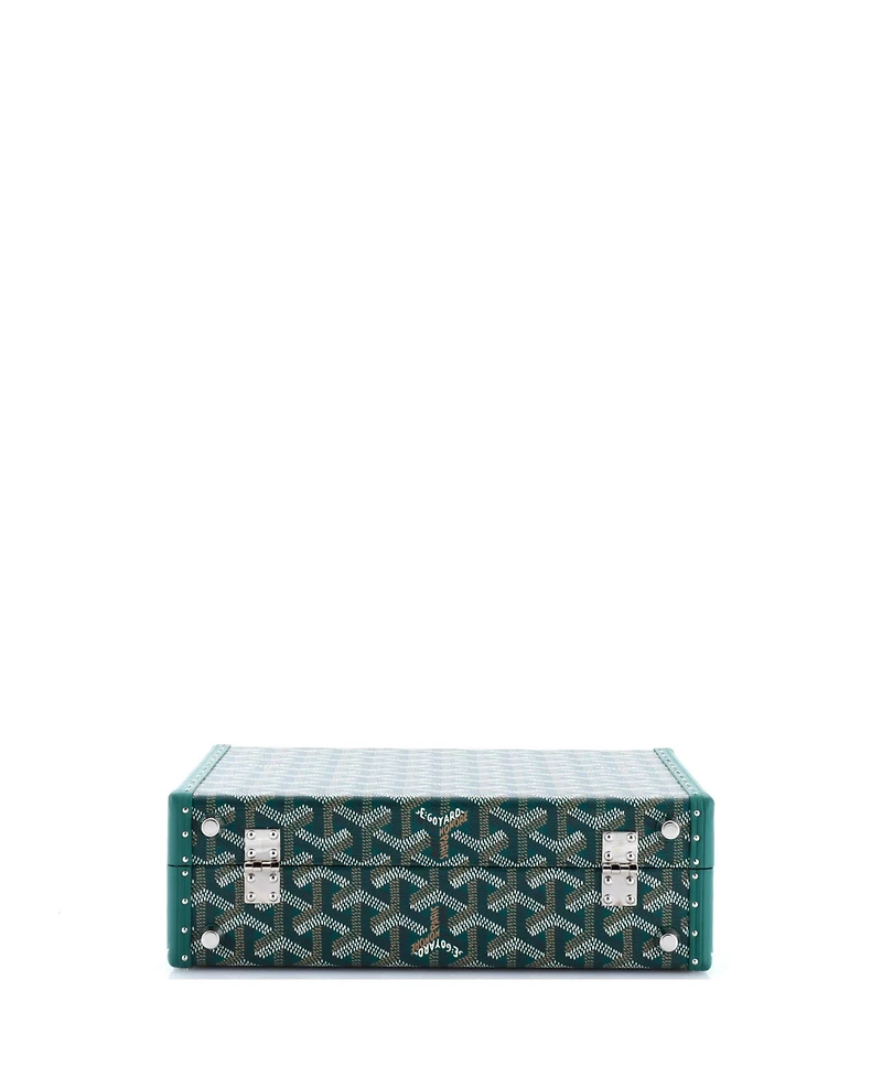 Pre-Owned Goyard Pm Grand Hotel Trunk Bag Coated Canvas