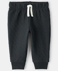 Carter's Baby Boys 2-Piece Hooded Bodysuit and Pants Set
