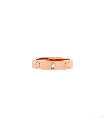 Pre-Owned Cartier Love Wedding Band 1 Diamond Ring
