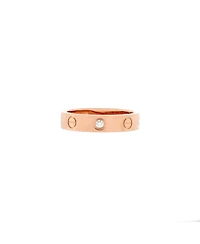 Pre-Owned Cartier Love Wedding Band 1 Diamond Ring