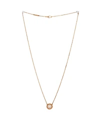 Pre-Owned Van Cleef & Arpels Perlee Round Pendant Necklace