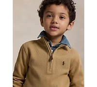 Estate-Rib Quarter-Zip Pullover