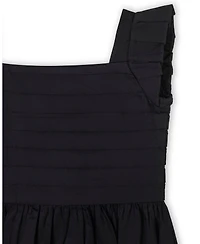Hope & Henry Big Girls Organic Pleated Bodice Sateen Party Dress