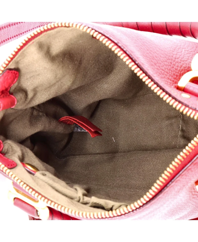 Pre-Owned Chloe Baby Marcie Satchel Leather