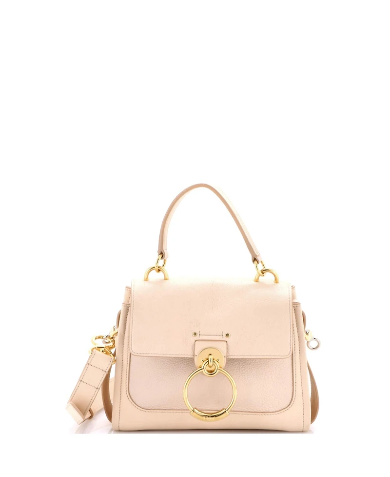 Pre-Owned Chloe Mini Tess Day Satchel Leather