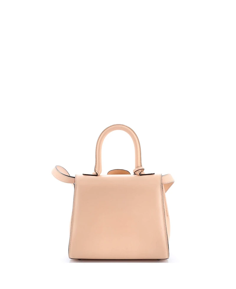 Pre-Owned Delvaux Mini Brillant Top Handle Bag Leather