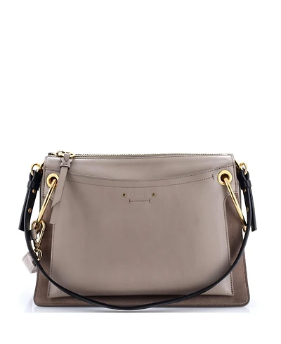 Pre-Owned Chloe Medium Roy Shoulder Bag Leather