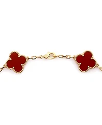 Pre-Owned Van Cleef & Arpels Vintage Alhambra 10 Motifs Necklace