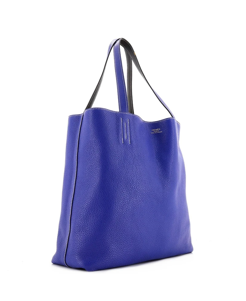 Pre-Owned Hermes 45 Double Sens Tote Clemence