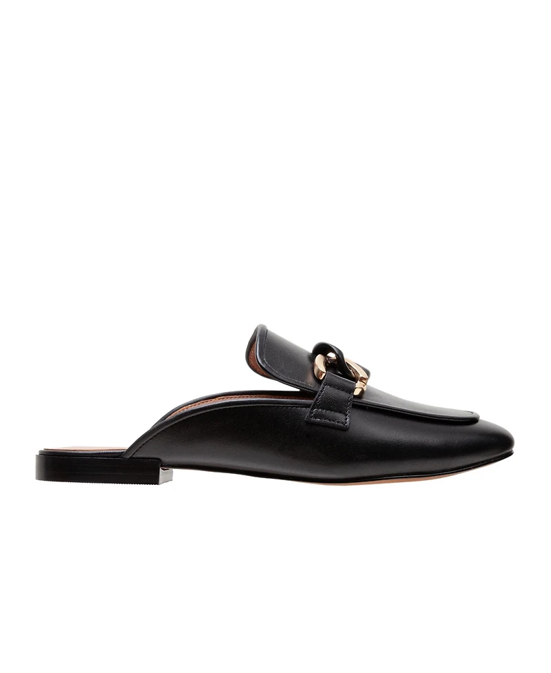Linea Paolo Alicia | Belted Mule with Resin Chain
