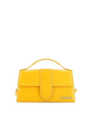 Pre-Owned Jacquemus Le Grand Bambino Flap Bag Leather
