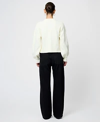 French Connection Women's Long-Sleeve Bow Detail Sweater