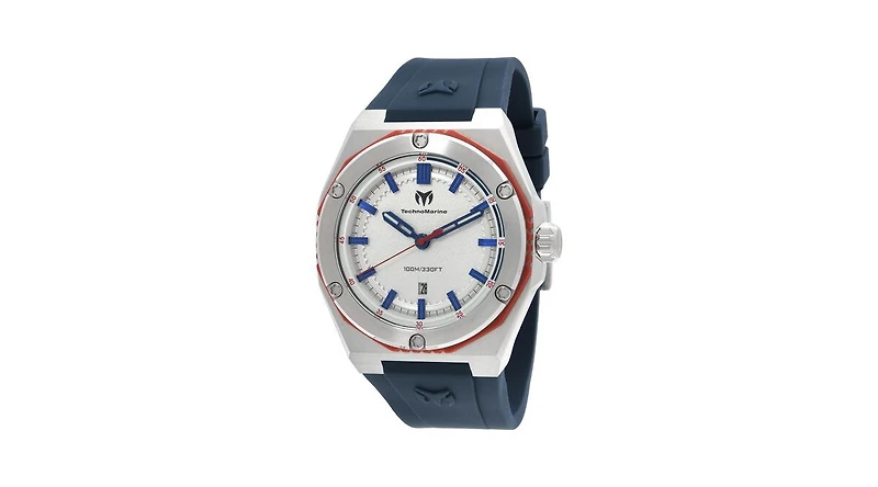 Technomarine Women's Tm- Quartz 3 Hand Silver Dial Watch