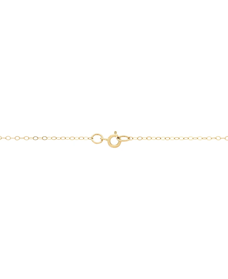 Macy's Children's Crucifix Cross Pendant Necklace in 14K Yellow Gold