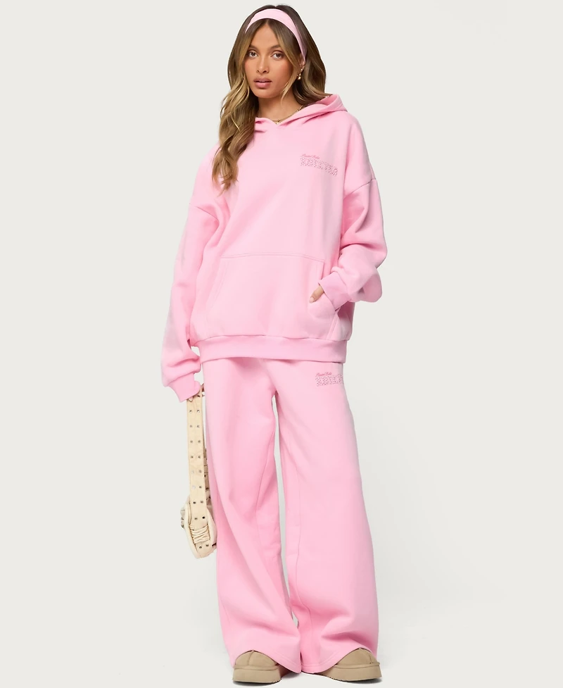 Edikted Women's Pastel Edit Oversized Hoodie