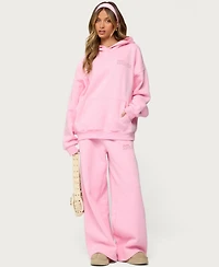 Edikted Women's Pastel Edit Oversized Hoodie
