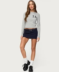 Edikted Women's La Girl Long Sleeve T Shirt