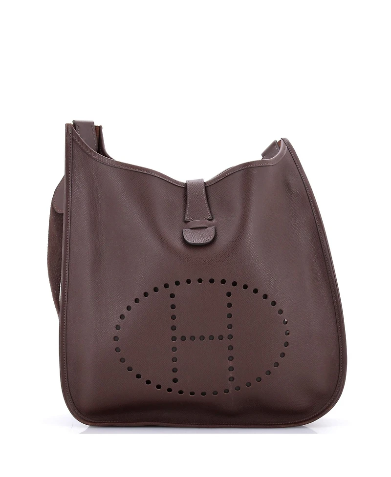 Pre-Owned Hermes Gm Evelyne Bag Gen I Epsom