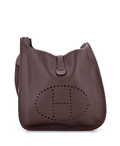Pre-Owned Hermes Gm Evelyne Bag Gen I Epsom