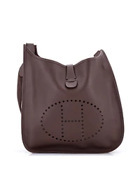 Pre-Owned Hermes Gm Evelyne Bag Gen I Epsom