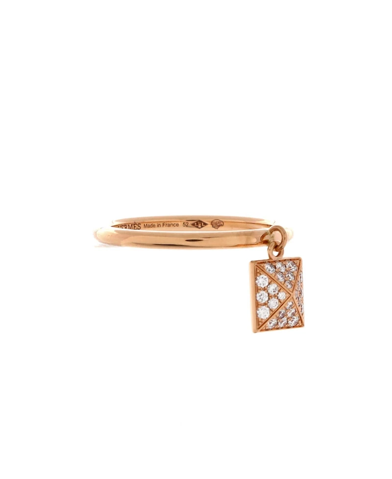 Pre-Owned Hermes Clou d'H Charm Ring