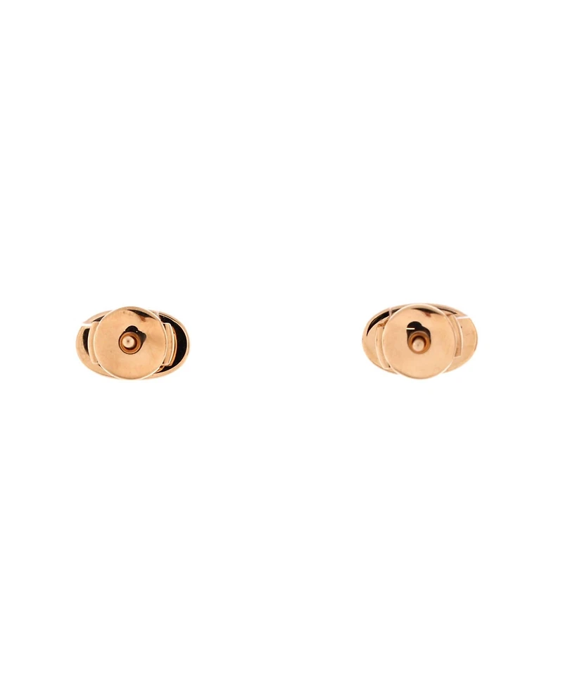 Pre-Owned Hermes Chaine d'Ancre Contour Stud Earrings