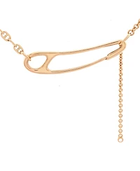 Pre-Owned Hermes Chaine d'Ancre Punk Lariat Long Necklace