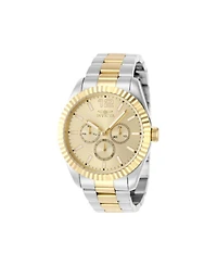 Invicta Men's 49518 Specialty Quartz Chronograph Gold Dial Watch