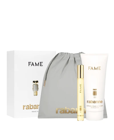 Free 3-Pc. Gift with your $120 purchase from the Rabanne Fame Women's Fragrance and/or Body Collection, $85 value