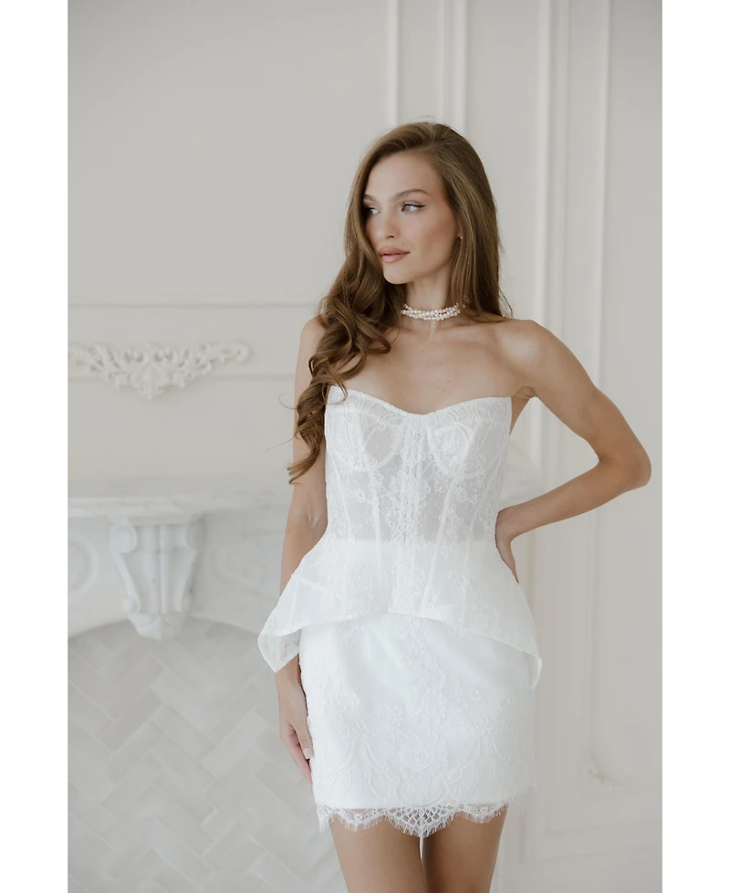 Untamed Petals Women's Giselle Mini Dress