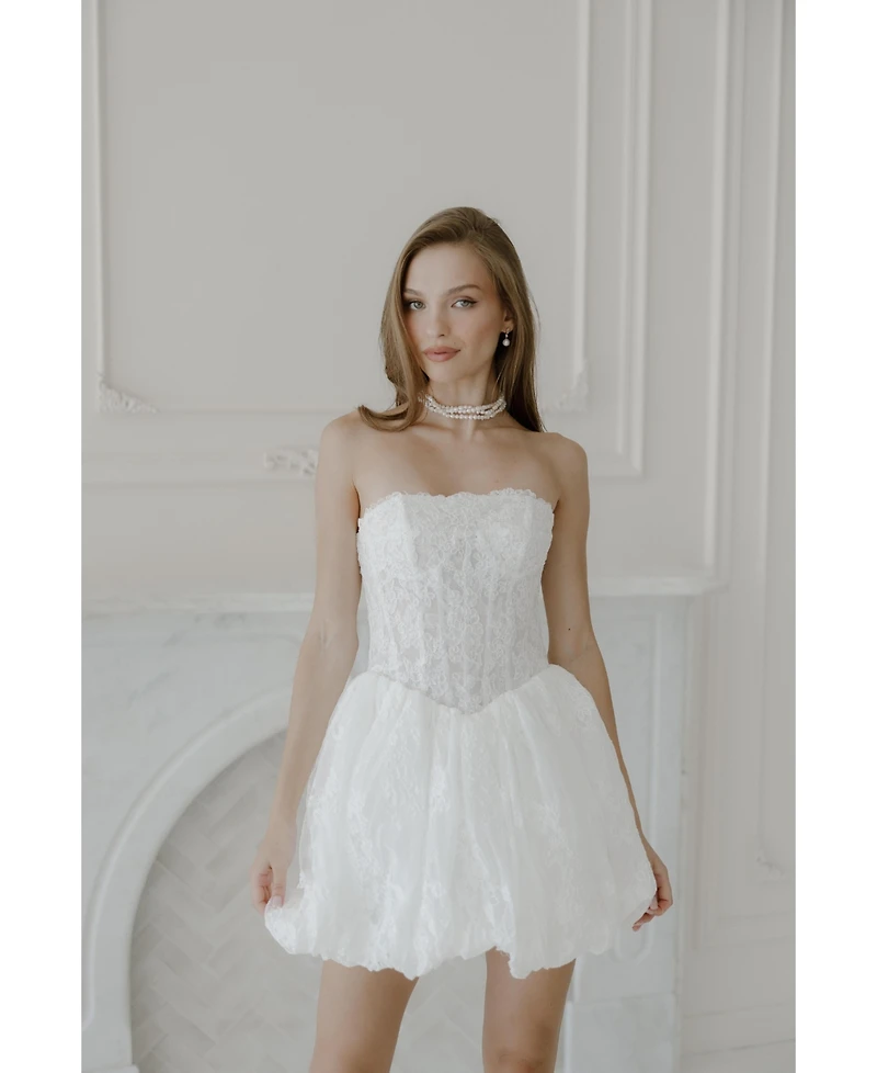 Untamed Petals Women's Juliette Mini Dress