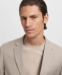 Mango Men's Stretch Fabric Super Slim-Fit Suit Jacket