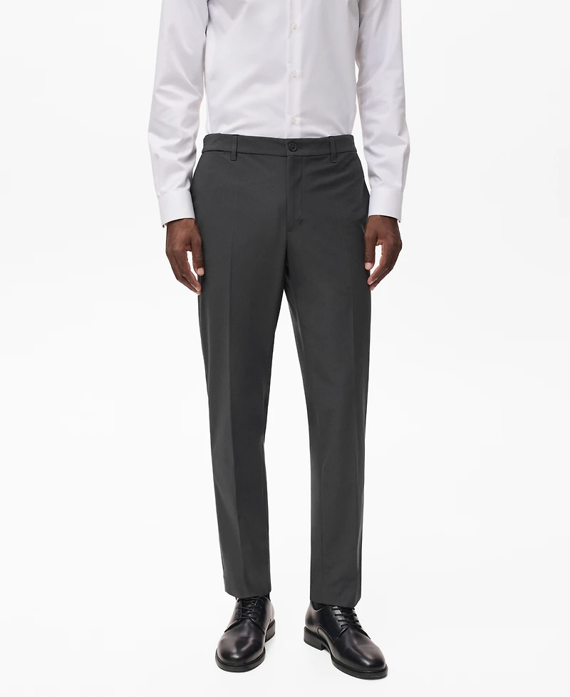 Mango Men's Slim-Fit Thermoregulating Pants