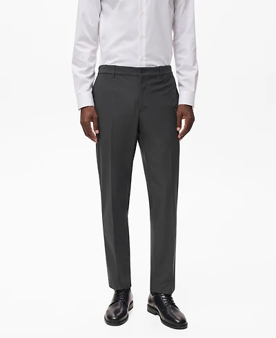 Mango Men's Slim-Fit Thermoregulating Pants