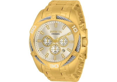 Invicta Men's Bolt Quartz Chronograph Silver Dial Watch