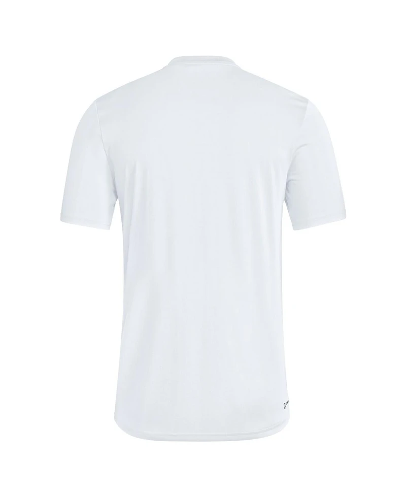 Adidas Men's White Arizona State Sun Devils Strategy Pre-Game T-Shirt