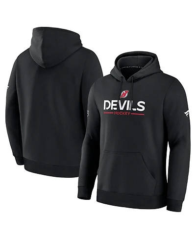 Fanatics Men's Black New Jersey Devils Authentic Pro Primary Hoodie