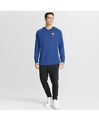 Fanatics Men's Royal Buffalo Sabres Authentic Pro Rink Raglan Hoodie