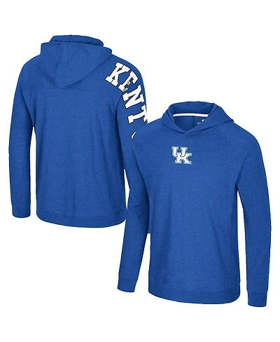 Colosseum Men's Royal Kentucky Wildcats Back Business Long Sleeve Raglan T-Shirt