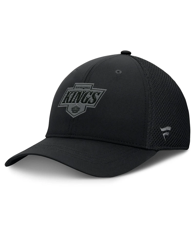 Fanatics Men's Black Los Angeles Kings Authentic Pro Road Flex Hat