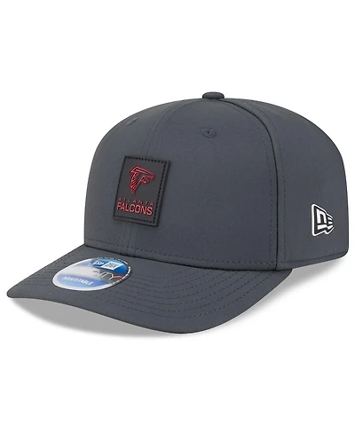 New Era Men's Charcoal Atlanta Falcons 2025 Sideline Cold Weather 9SEVENTY Adjustable Hat