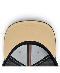 Fanatics Men's Charcoal Vegas Golden Knights Authentic Pro Home Ice Trucker Adjustable Hat