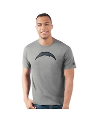 Starter Men's Heather Gray Los Angeles Chargers Prime Time T-Shirt